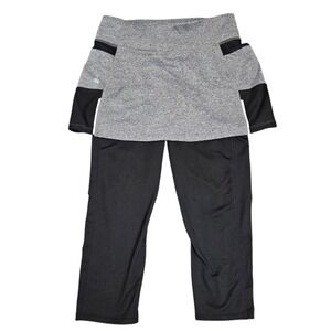 ATHLETA Skort Sz S Free 2 Be 2 in 1 Capri Leggings Skirted 212397 Modest Workout